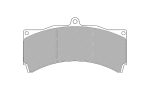 Тормозные колодки FERODO FRP3054H DS2500 для суппорта AP Racing CP3894/CP5555