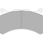 Передние тормозные колодки FERODO FRP3106H DS2500 для NISSAN GT-R (R35)
