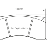 PAGID 1607-RSL29 Колодки тормозные RSL29 Brembo 07.5139. [тип 132 или семейство B13]