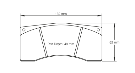 PAGID 1607-RSL29 Колодки тормозные RSL29 Brembo 07.5139. [тип 132 или семейство B13]