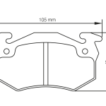 PAGID 1610-RS42 Тормозные колодки RS42