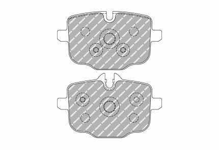 Задние тормозные колодки FERODO FCP4381H DS2500 для BMW M3 (G80) / M4 (G82) / M5 (F10)