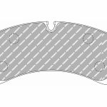 Передние тормозные колодки FERODO FCP4955W DS1.11 для PORSCHE 911 Carrera 4S/Carrera S/Carrera 4 (991)