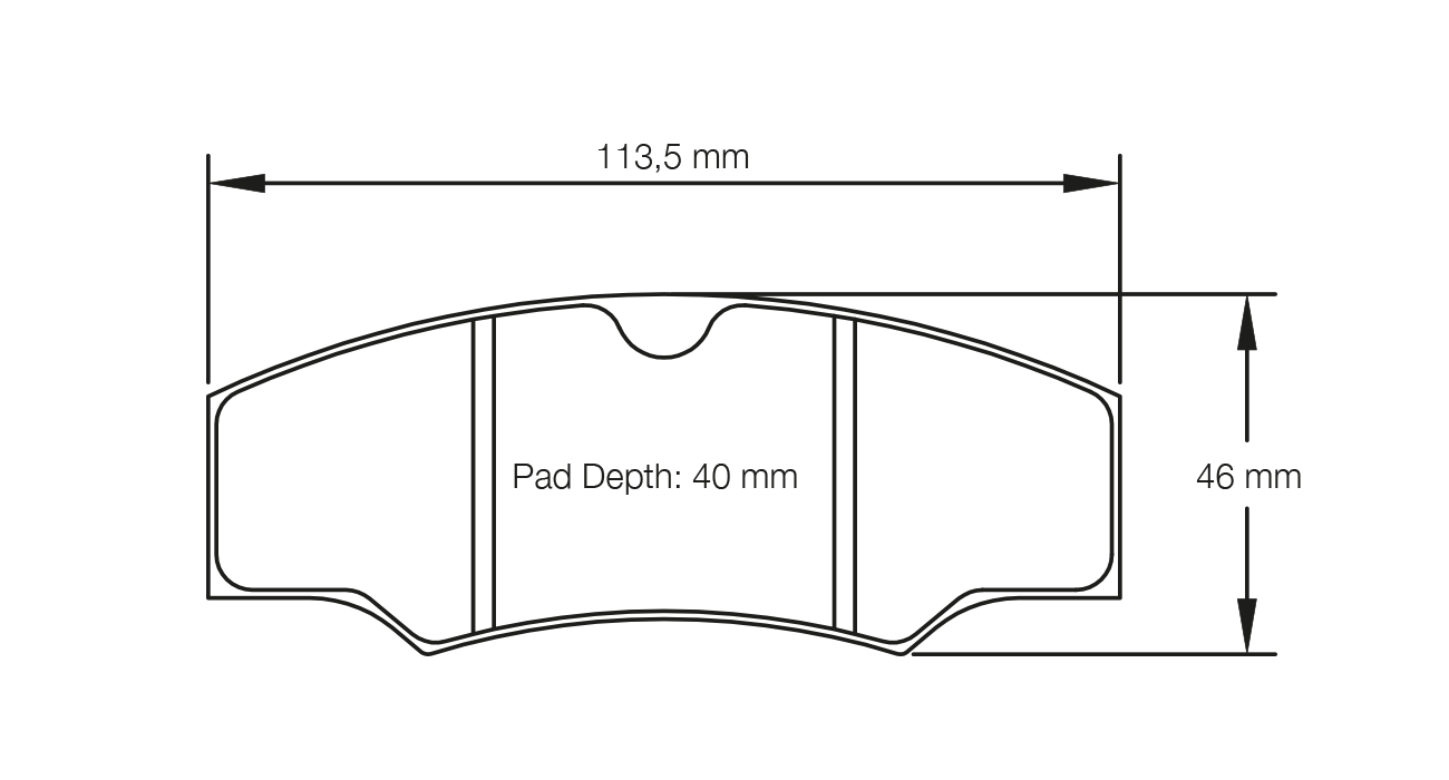 1749_9f51862c-f6ed-48bf-b783-539e9ff73153 PAGID 1749-RST2 Тормозные колодки RST2 AP Racing CP2361/CP2340 D40/D48 — изображение 1