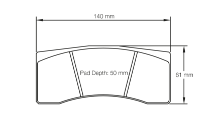 PAGID 1896-RSL29 Тормозные колодки RSL29 AP Racing CP5788 D48/Brembo 07.5169. [тип 140 или семейство B18]
