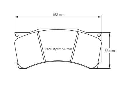 PAGID 1904-RST2E Передние тормозные колодки RST2E MITSUBISHI Lancer Evo X R4 Tarmac Rally / FORD Mustang FP350S Тормоза AP