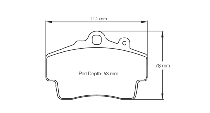 PAGID 2407-RSL29 Колодки передние тормозные RSL29 PORSCHE Boxster [987] 05 - 14