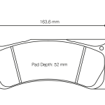 PAGID 2488-RSL29 Колодки передние тормозные RSL29 PORSCHE 997 GT3 RSR/Alpine A110 GT4