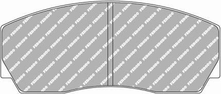 Тормозные колодки FERODO FRP216G DS3.12 для суппорта AP Racing CP3307/CP3620/Alcon PNF0084X245