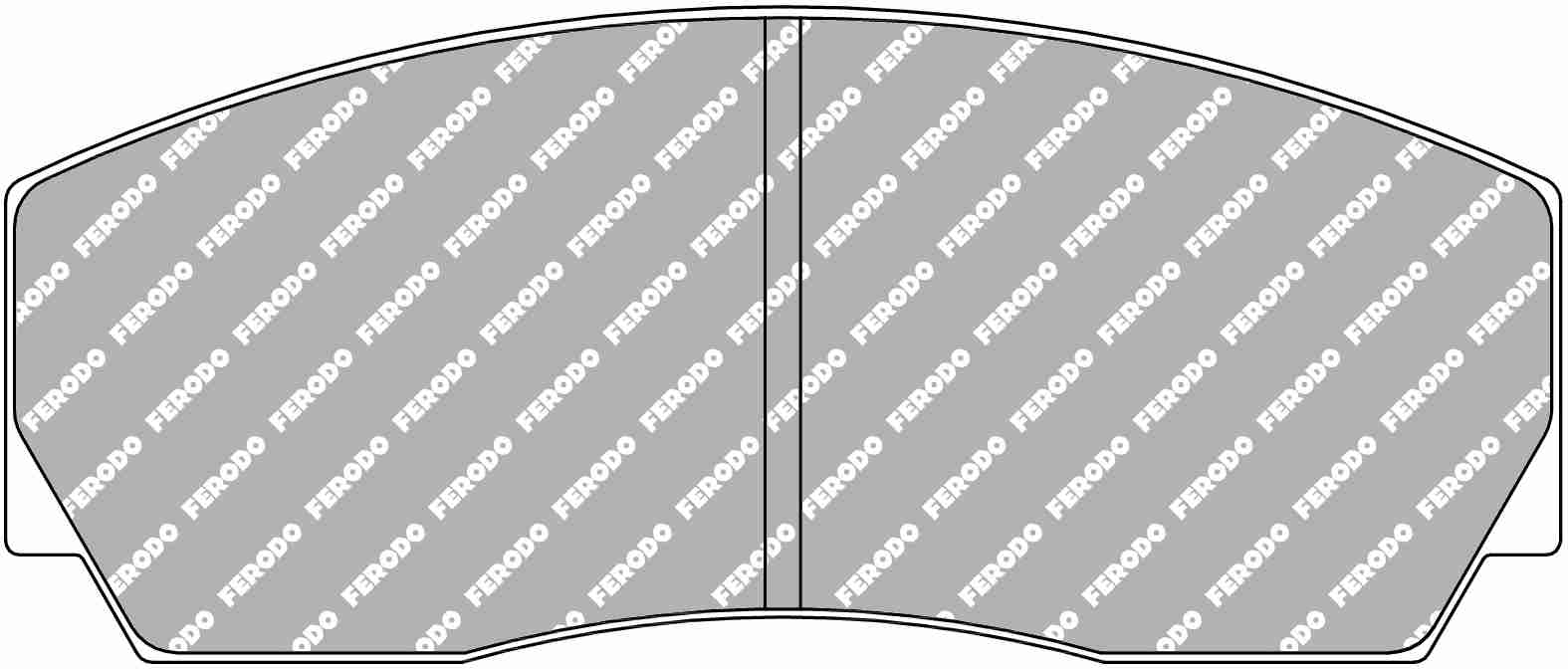 2670437_Z3i3_FRP216_904c0b41-7311-4e0d-a1e6-5db5fa5898c7 Тормозные колодки FERODO FRP216G DS3.12 для суппорта AP Racing CP3307/CP3620/Alcon PNF0084X245 — изображение 1