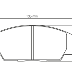 PAGID 8010-RSL29 Колодки передние тормозные RSL29 HONDA CIVIC Type-R/S2000