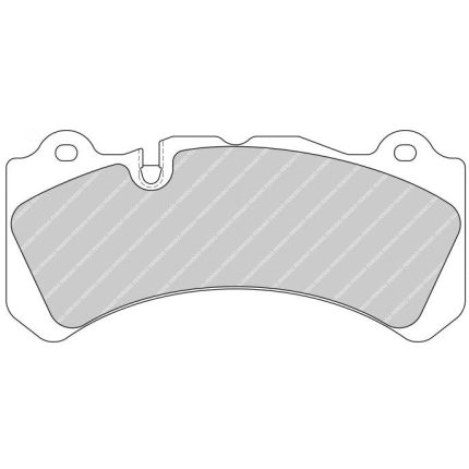 Передние тормозные колодки FERODO FRP3098H DS2500 для VOLVO S60 (224) / V60 (225)