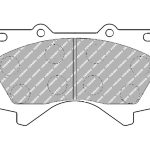 Передние тормозные колодки FERODO FDSE4229 DS Performance для TOYOTA Land Cruiser (UZJ200) / Sequoia