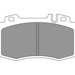 Передние тормозные колодки FERODO FCP1661H DS2500 для MERCEDES-BENZ SLK 55 AMG (R171) / CL55 AMG (C215)