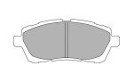 Передние тормозные колодки FERODO FCP4426R DS3000 для FORD Fiesta 2008+/MAZDA 2/SUZUKI Swift 2012+