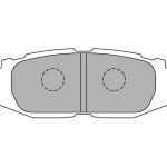 Задние тормозные колодки FERODO FCP4187H DS2500 для SUBARU BRZ/TOYOTA GR86/GT86