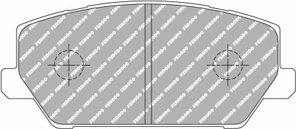 Колодки передние тормозные FERODO FCP5099H DS2500 для HYUNDAI i30 2.0 N (PD)