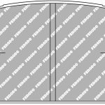 Колодки передние тормозные FERODO FCP5099GB DS3.12 для HYUNDAI i30 2.0 N (PD)