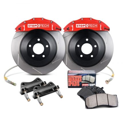 STOPTECH 82.874.6D00.71 BBK 1PC РОТОР ПЕРЕДНИЙ С ШПЕЛАМИ 380X35/ST65 RED TOYOTA LAND CRUISER '08