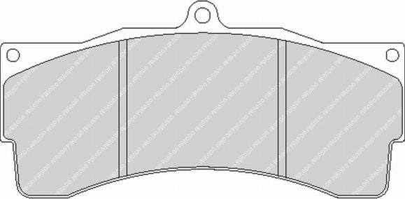 3eFliEhY_frp3039 Передние тормозные колодки FERODO FRP3039R DS3000 для BMW Z4 GT3 — изображение 1