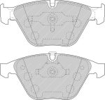 Передние тормозные колодки FERODO FCP1625H DS2500 для PORSCHE Cayenne (955) / VW Touareg (7L)
