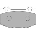Колодки задние тормозные FERODO FRP3137H DS2500 для CHEVROLET Corvette Stingray (C7) / Camaro 6.2 SS 1LE (6-го поколения)