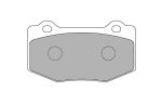 Колодки задние тормозные FERODO FRP3137H DS2500 для CHEVROLET Corvette Stingray (C7) / Camaro 6.2 SS 1LE (6-го поколения)
