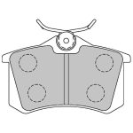 Задние тормозные колодки FERODO FCP541H DS2500 для VW Golf (Mk3/Mk4)/PEUGEOT 405/AUDI A4 (B5)