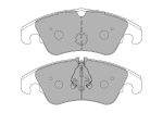 Передние тормозные колодки FERODO FCP4044H DS2500 для AUDI A4 (B8) / A5 (8T)