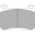 Передние тормозные колодки FERODO FCP4172H DS2500 для NISSAN 370Z/INFINITI FX50