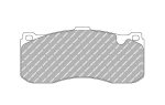 Передние тормозные колодки FERODO FCP4218H DS2500 для BMW 1M (E82) STD суппорт/325d (E90/E92/E93)/330i (E92)