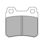 Задние тормозные колодки FERODO FCP586R DS3000 для OPEL Astra GSI / Calibra 1995-1998 гг.