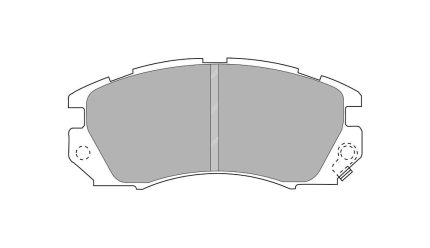 Передние тормозные колодки FERODO FCP948R DS3000 для SUBARU Impreza 2.0 16V (GC8)