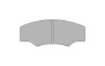 Передние тормозные колодки FERODO FRP218R DS3000 для CITROEN Saxo 1.6 Challenge