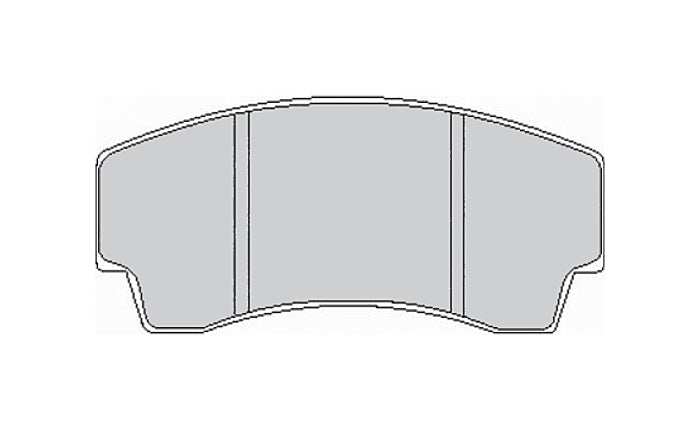4478_8CUE_ZuMHoHT6_frp219 Задние тормозные колодки FERODO FRP219R DS3000 для PEUGEOT 206 1.6 XS купе — изображение 1