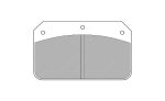 Тормозные колодки FERODO FRP502R DS3000 для Alcon PNF0084X284