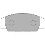 Передние тормозные колодки FERODO FCP1444W DS1.11 для HONDA Civic Type-R (Mk7/Mk8)/S2000
