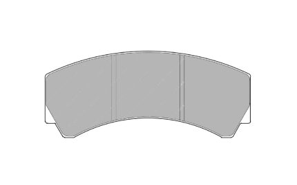 Тормозные колодки FERODO FRP3018R DS3000 для суппорта Alcon PNF0084X276/AP Racing CP2279/CP3215