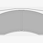 Передние тормозные колодки FERODO FRP3024R DS3000 для суппорта Brembo 07.5684.5