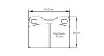 PAGID 1151-RSH42 Колодки задние тормозные RSH42 MERCEDES-Benz 190 2.3/2.5 16V (W201)