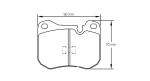 PAGID 4703-RSH42 Колодки тормозные RSH42