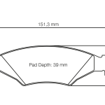PAGID 4823-RS42 Тормозные колодки RS42