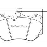 PAGID 4907-RSL29 Колодки передние тормозные RSL29 LAMBORGHINI Huracan / AUDI R8 5.2 FSI quattro (2-е поколение)