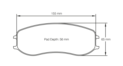 PAGID 4928-RST3 Колодки передние тормозные RST3 PORSCHE 991 GT3 Cup MR/Cayman GT4 MR [тормоза PFC 28/26 мм]
