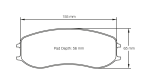 PAGID 4928-RSL2 Колодки передние тормозные RSL2 PORSCHE 991 GT3 Cup MR/Cayman GT4 MR [тормоза PFC 28/26 мм]