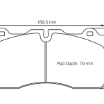 PAGID 4945-RSC1 Колодки передние тормозные RSC1 NISSAN R35 GTR [керамические тормоза]