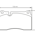PAGID 4946-RSC1 Колодки задние тормозные RSC1 NISSAN R35 GT-R [керамические тормоза]