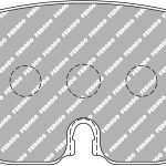 Передние тормозные колодки FERODO FCP5194H DS2500 для VW Golf (Mk8)/SKODA Octavia A8