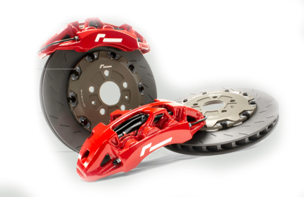 RACINGLINE VWR650001-BLK Тормозной комплект STAGE 3 FORDED MONOBLOCK (Диск 355 мм x 32 мм) VW Golf 7/7.5 R/ Golf 8 GTI (черный суппорт)