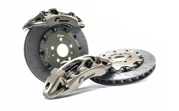 516613_9v2U_VWR-3 RACINGLINE VWR650001-ANO Тормозной комплект STAGE 3 FORDED MONOBLOCK (Диск 355 x 32 мм) VW Golf 7/7.5 R/ Golf 8 GTI (жесткий анодированный суппорт) — изображение 1